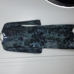 Ivy City Co Blue Floral Maxi Dress